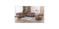 Sofa inclinable Easton 99929BRW (Brun)